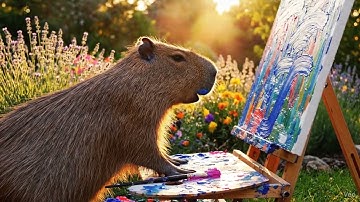 Capybara Artist Video Generation
