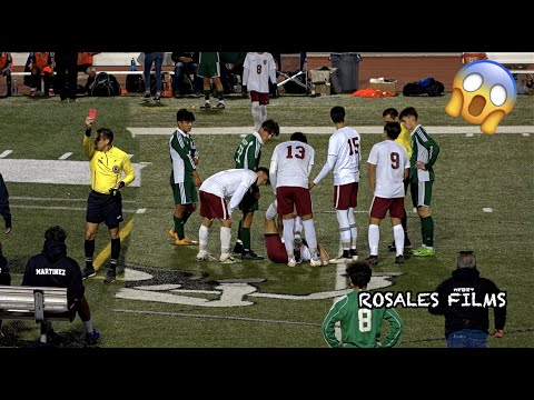 Red Card - Hilltop vs Calexico High School Boys Soccer