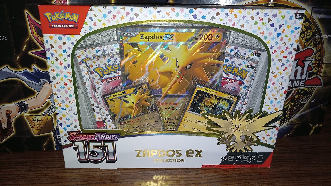 Pokémon TCG - 6x Scarlet & Violet 151 Zapdos Ex Box - 1x closed