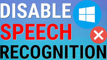 How To Disable Online Speech Recognition On Windows 11