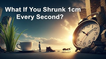 What If You Shrunk 1cm Every Second? | The Science of Scale & Survival Explained