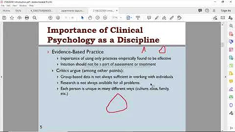 L1 Introduction To Clinical Psychology - Wateen 2020