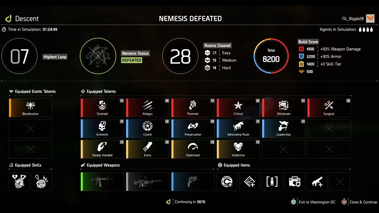 The Division 2 Descent Group Defeat Nemesis - YouTube