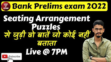 Some Hidden Secrets of Seating Arrangement and Puzzle | Yashraj Sir