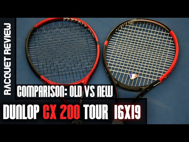 Dunlop CX 200 Tour 16x19 2021 Review + Comparison: Old vs
