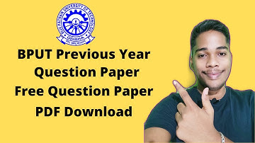 Bput previous year question||All course All semester previous year question paper pdf download