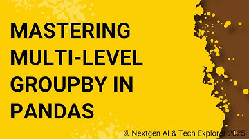 Mastering Multi-Level Groupby in Pandas
