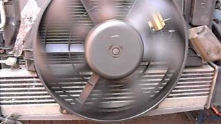 Rover 75 Rewired two speed fan - YouTube