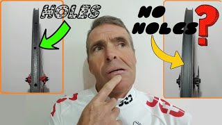 Replace spokes in no hole rims