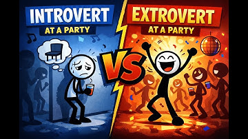 Introvert vs Extrovert at a Party 😂 | You Will Relate 100%
