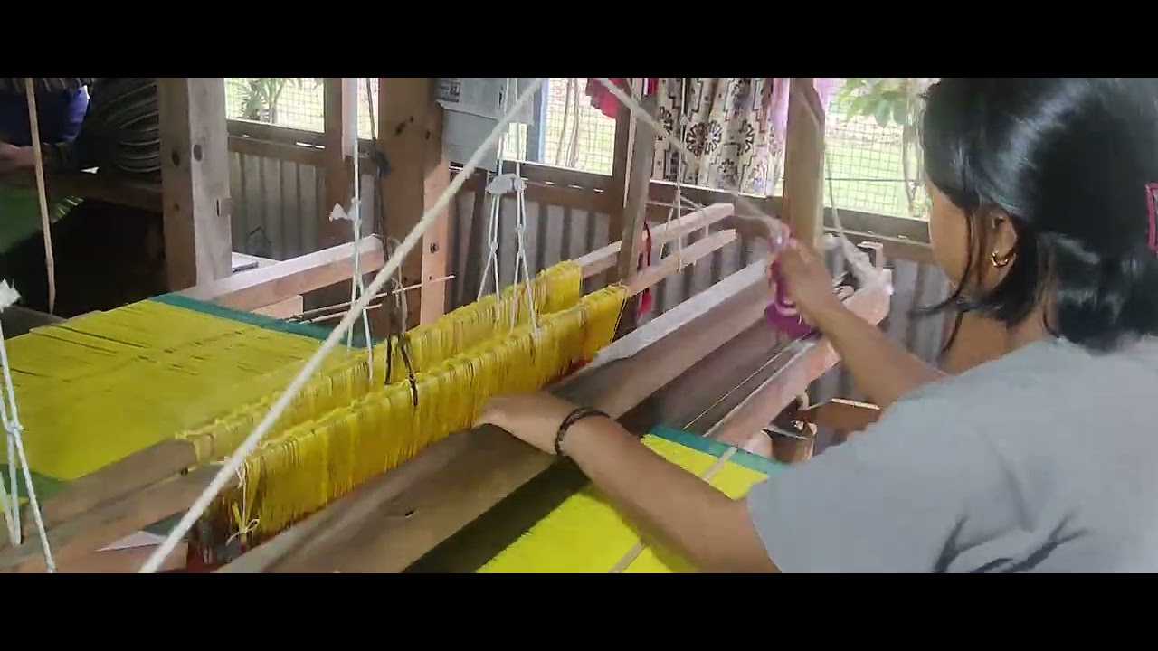 Handloom Weaving Training under Manipur SRLM YouTube