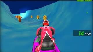 Water Slide Jet Boat Race 3D gameplay kizi10 screenshot 3