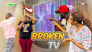 Your Son Broke Our 85” TV Screen! 😭 Prank on Cheptoo Gone Wrong | MUST WATCH