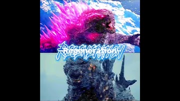 Evolved Godzilla vs Godzilla minus one || #shorts #vs #godzilla