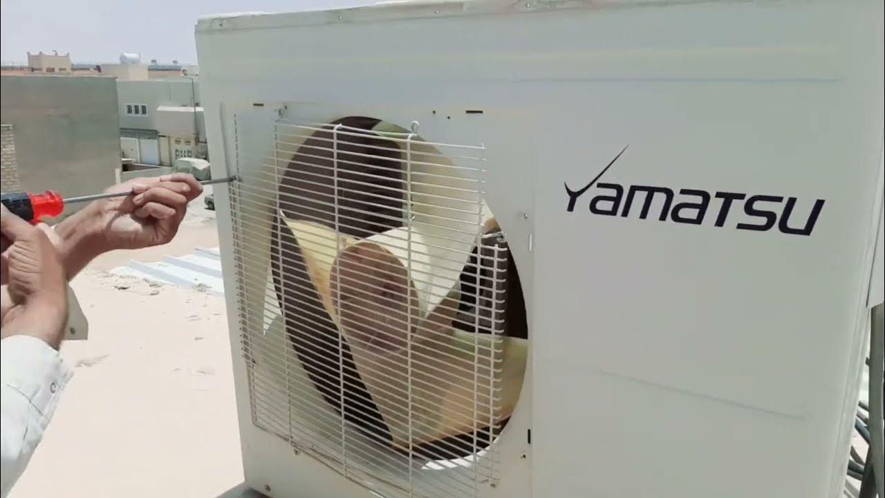 AC outdoor unit fan motor not working AC repair solution and solved