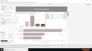 Tableau Tips, Tricks, and Techniques : Demo of Set Actions| packtpub.com