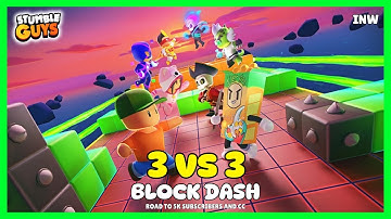 Epic [ 3 vs 3 ] Block Dash Moments: Clutch Plays & Wins #livestream