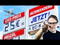 CO2 noch teurer! - Müssen wir nun auswandern?