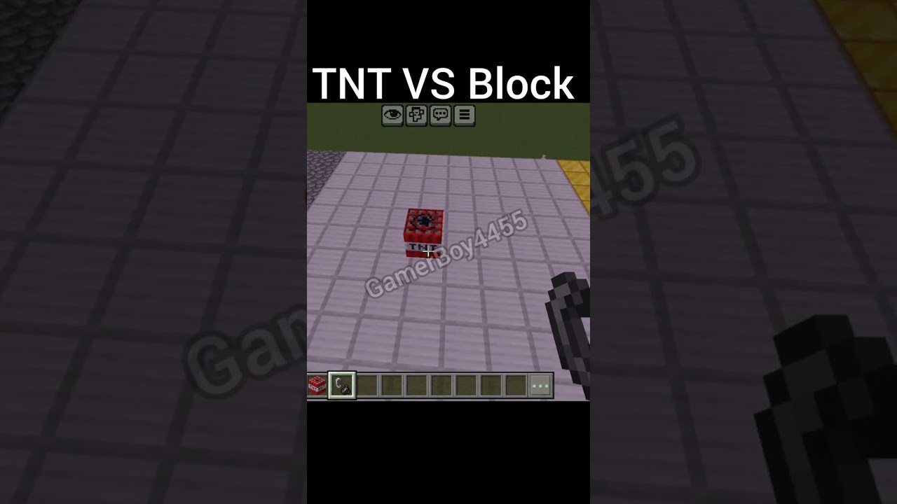 Minecraft TNT VS Block Gamtng