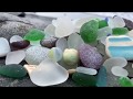 Glass Beach, Port Townsend. Sea glass hunt, January 2020