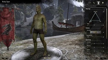 Elder Scrolls Online: Character Creation