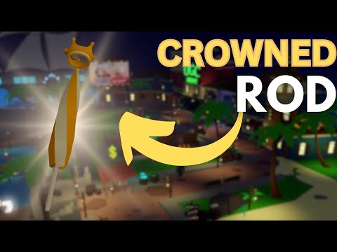 How to get the Crowned Rod in Fishing Simulator | Roblox