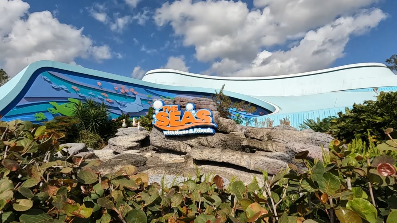 EPCOT The SEAS with Nemo & Friends Full Ride 2024 | Walt Disney World ...