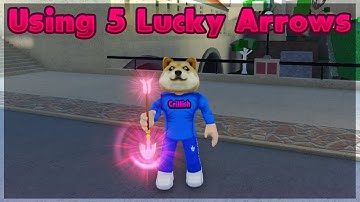 [YBA] Using 5 Lucky Arrows in 1 video
