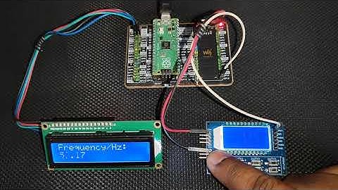 RP2040 Raspberry PI PICO - Frequency Meter with External Interrupt