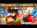 Dragon Ball Xenoverse 3 is FINALLY HERE! (Official Trailer Breakdown)