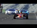 Ferrari F2004 Schumacher vs Devel Sixteen vs Bugatti Bolide vs Koenisegg Jesko Absolut at Highlands