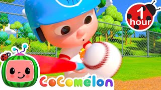 Learn to Play Baseball | CoComelon Animal Time - Learning with Animals | Nursery Rhymes for Kids