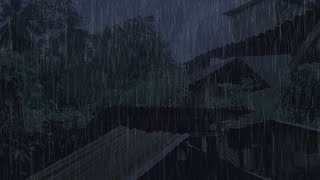 ️ The sound of rain for relaxation makes you feel comfortable and want to sleep