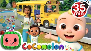 KIDS Wheels on the Bus + More Nursery Rhymes & Kids Songs - CoComelon