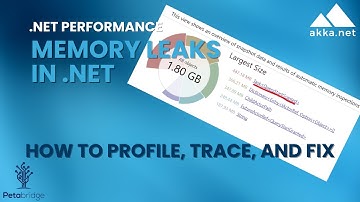 How to Diagnose a Memory Leak in .NET