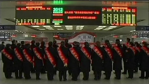 China's Spring Festival holiday rush starts