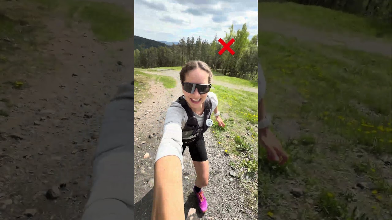 Don’t make this uphill running mistake ❌ #runningtips #trailrunning