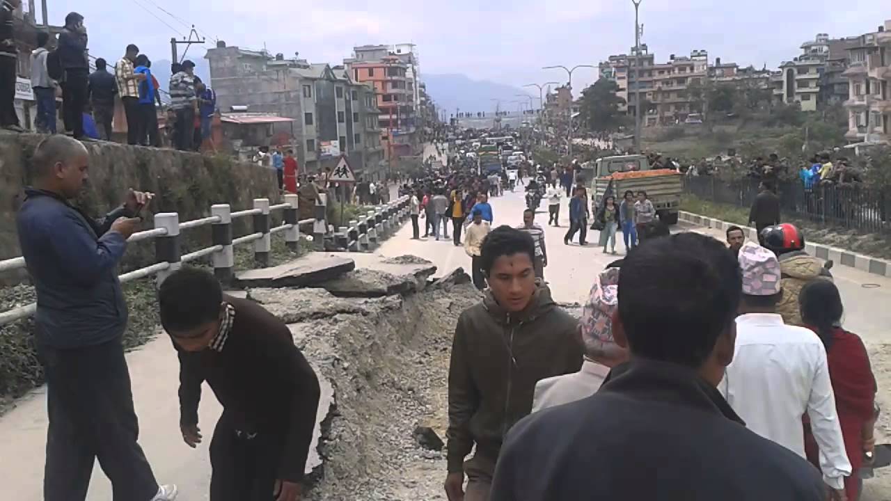 Earthquake in nepal April-25-2015 - YouTube