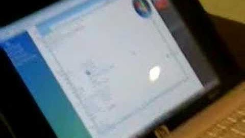 HP 2133 Mini-Note PC Display