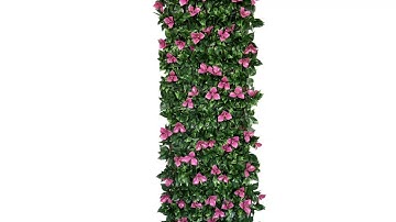 Extendable Leaf Trellis | Stretchable Faux Privacy Fence