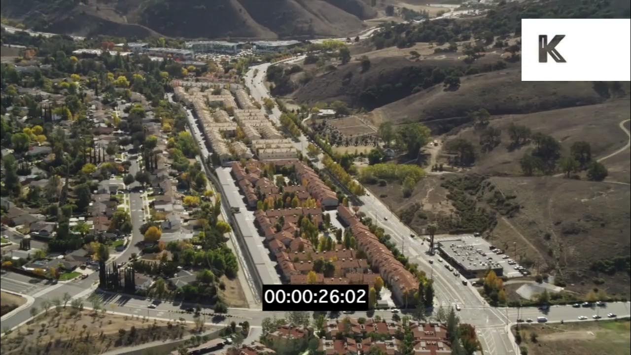 2010s Calabasas Suburb Aerials, Los Angeles County YouTube