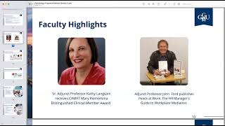 GGU Master's Degrees in Psychology Webinar