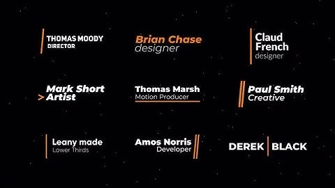 Lower Thirds DaVinci Resolve Templates