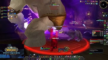 WOTLK Beta Heroics - Utgarde Pinnacle (Feral DPS)