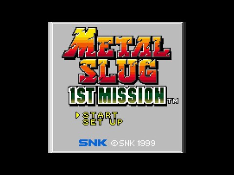 Metal Slug 1st Mission. [Neo Geo Pocket Color]. 1CC. Very Hard. 60Fps.