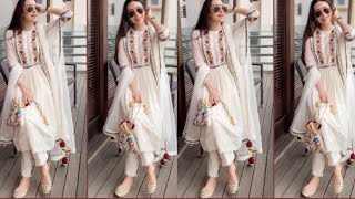 2020 Frock kurti with plazzo suit design|| punjabi suit design