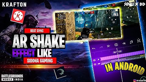 AR BEAT SYNC SHAKE IN ANDROID | AR SHAKE EFFECT ALIGHT MOTION | AR SHAKE TUTORIAL | SiNu GamingYT