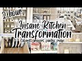 KITCHEN ORGANIZATION IDEAS 2021 / KITCHEN DECLUTTER AND ORGANIZE / MASSIVE KITCHEN ORGANIZATION 2021