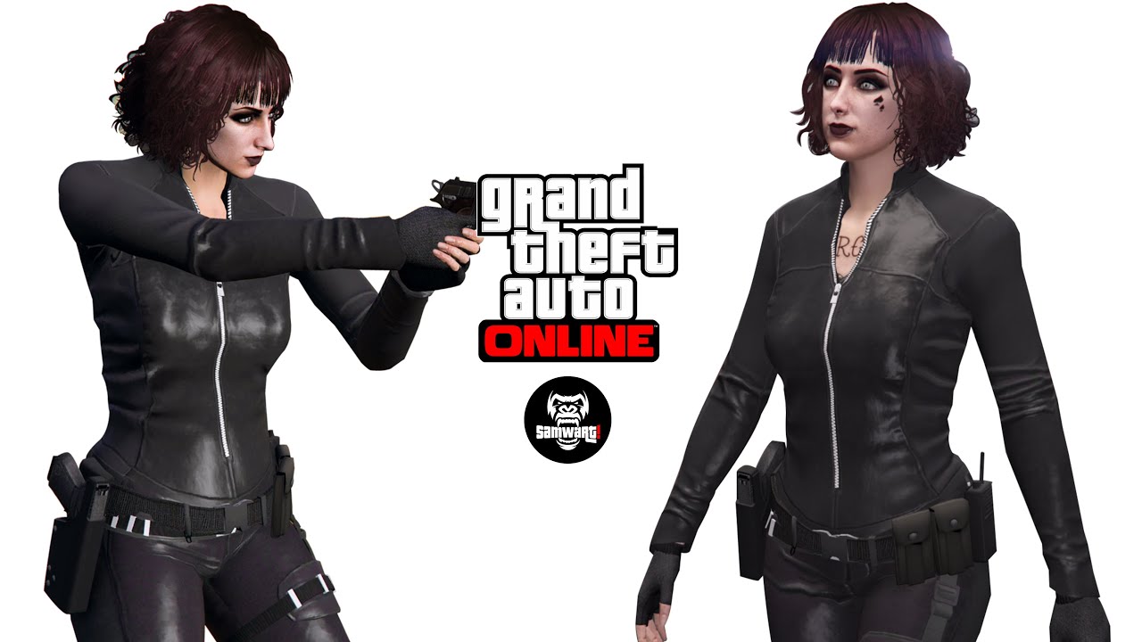 Gta5服装转移 女角色枪套 Youtube