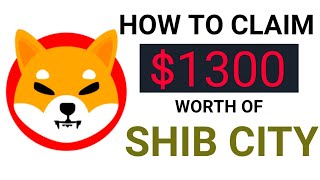 How To Get 1300 Worth Of Shiba City Token